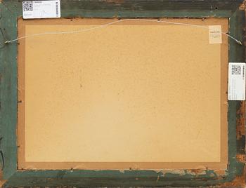 Copper engraving, coloured, St. Petersburg, 18th century.