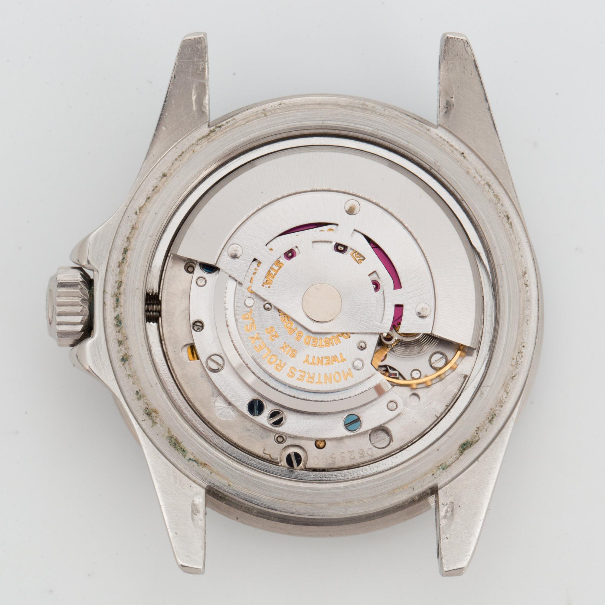 ROLEX, Oyster Perpetual Date, Submariner (660ft=200m, SWISS-T, Mark VI), Chronometer, "Red", wristwatch, 40 mm.