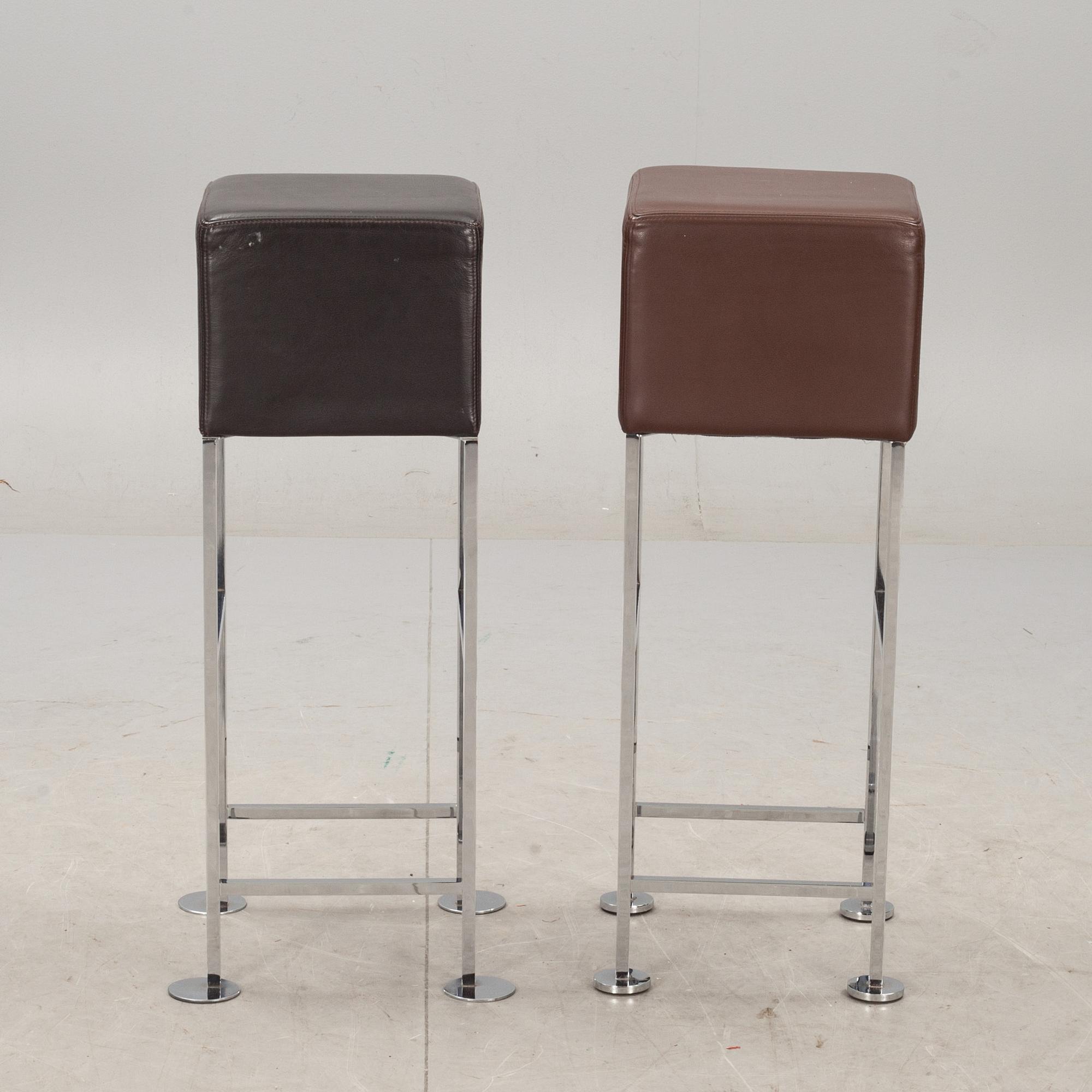 BARSTOLAR, 2 st, snarlika. 1900-tal.