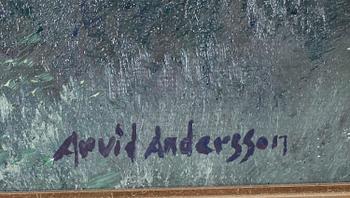 ARVID ANDERSSON, olja på duk, signerad.
