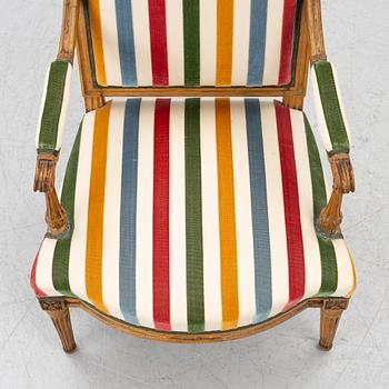 Armchair, Louis XVI, France, 18th century.