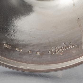 Eric Råström, ljusstakar, ett par, silver, CG Råström, Stockholm 1962.