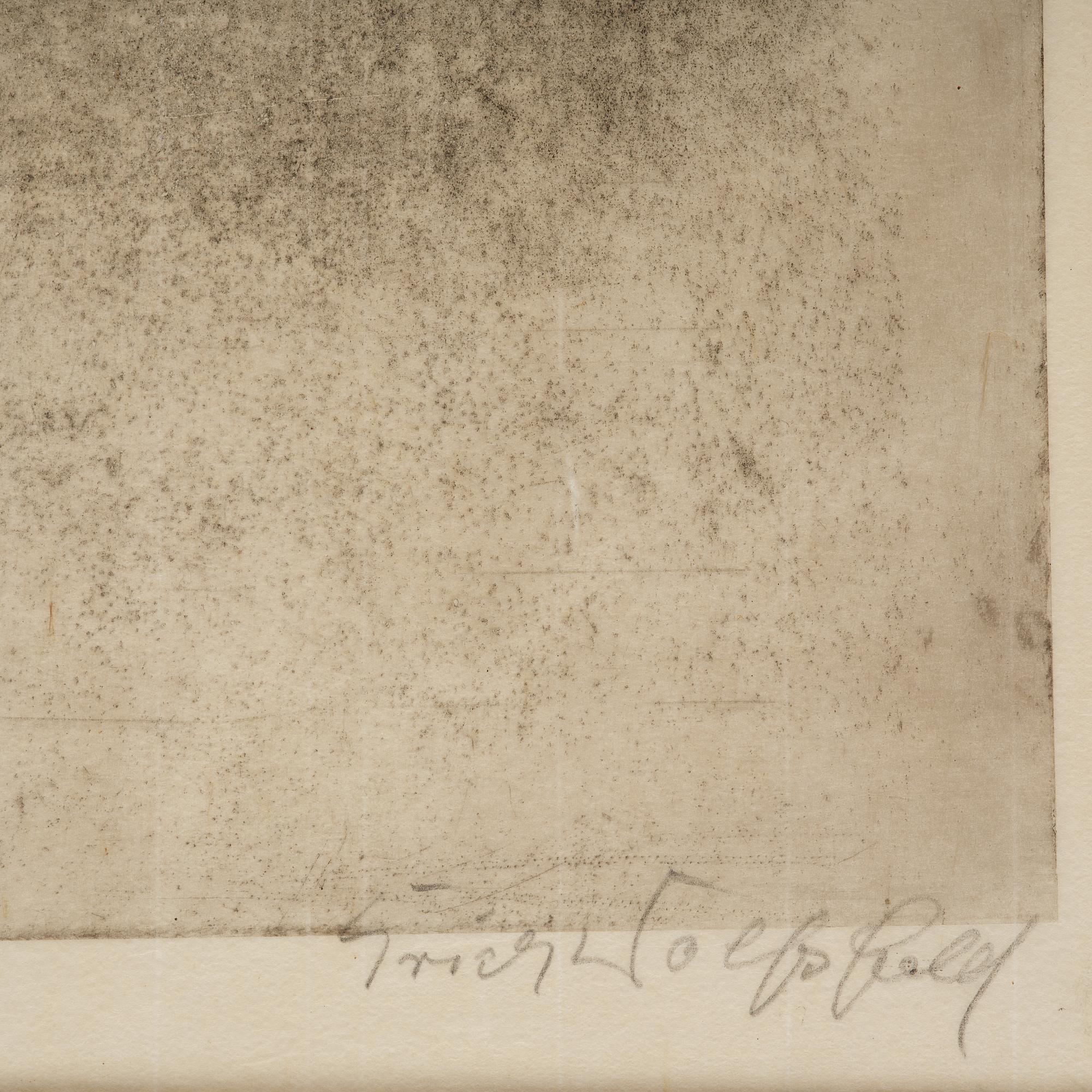 Erich Wolfsfeld, Tre stycken etsningar.