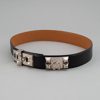 Hermès, 'Collier de chien' belt, size 95.