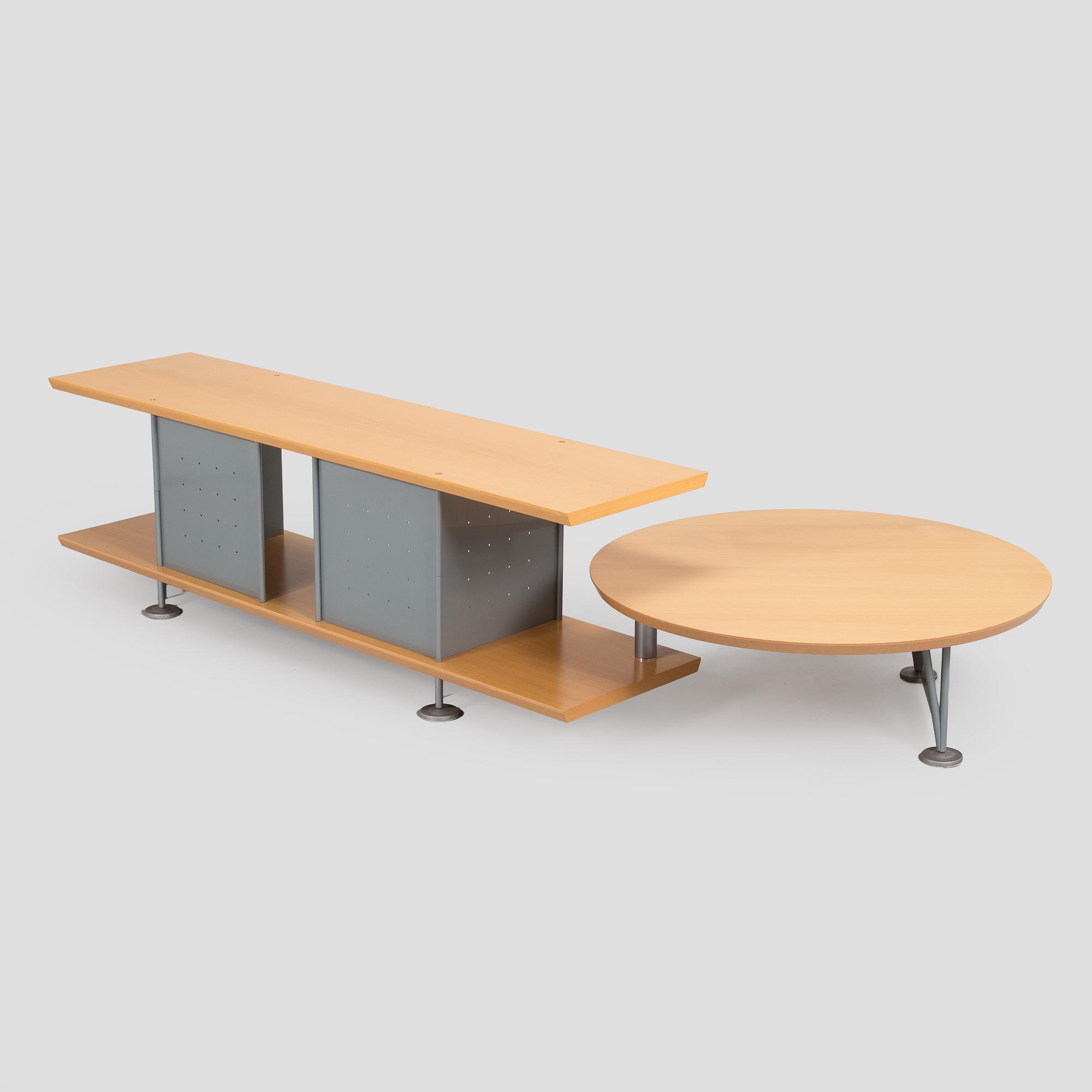 A sideboard / TV stand, Ligne Roset, 2000s.