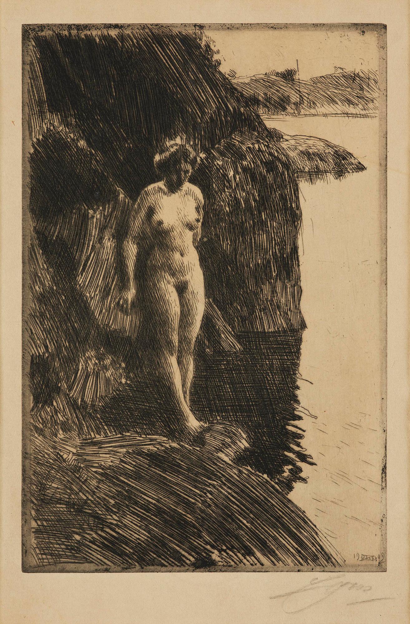 Anders Zorn, "Bråddjup".