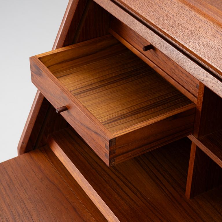 Sekretär, teak, Dyrlund, Danmark, 1960-tal.