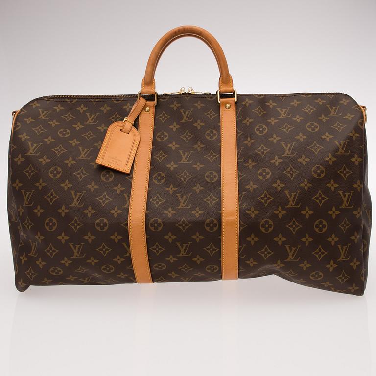 LOUIS VUITTON, "Keepall Bandouliere 55", LAUKKU.