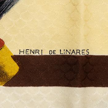 Hermès, scarf, "Fauconnerie Royal Déduit".