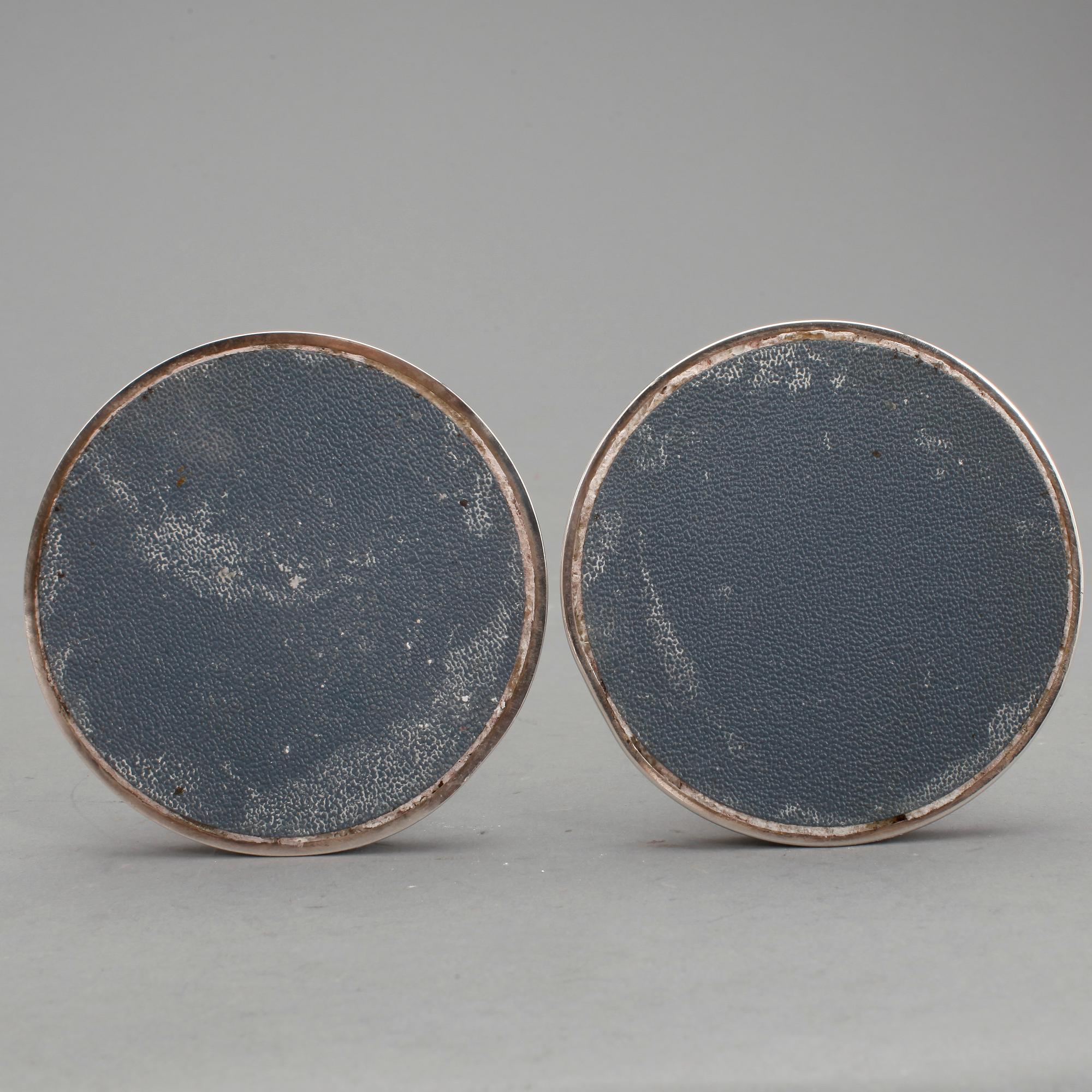 LJUSSTAKAR, 3 st par, silver, bl.a TESI, Göteborg, 1955 samt Tore Eldh, K & EC, Göteborg, 1969. Total vikt ca 741 g.