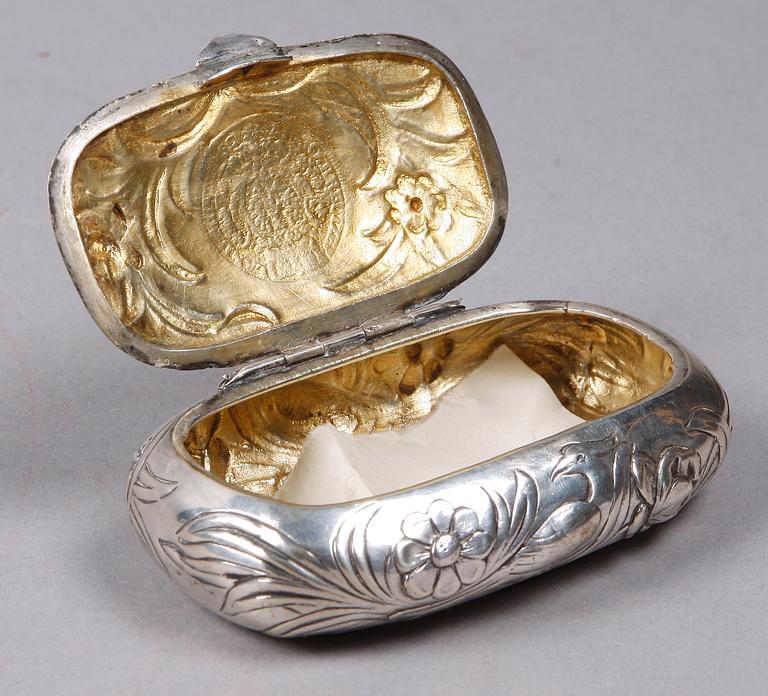 DOSA, silver, otydl stämplar, Sverige, 1768.