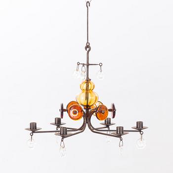 Erik Höglund ljuskrona Boda Smide 1900-talets senare del smide.