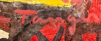 Olaf Tangen, olja på pannå signerad.