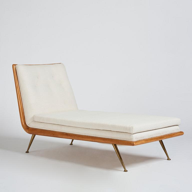 Terrence Harold (T.H.) Robsjohn-Gibbings, a "model 1729" chaise lounge, Widdicomb, USA, 1950s.