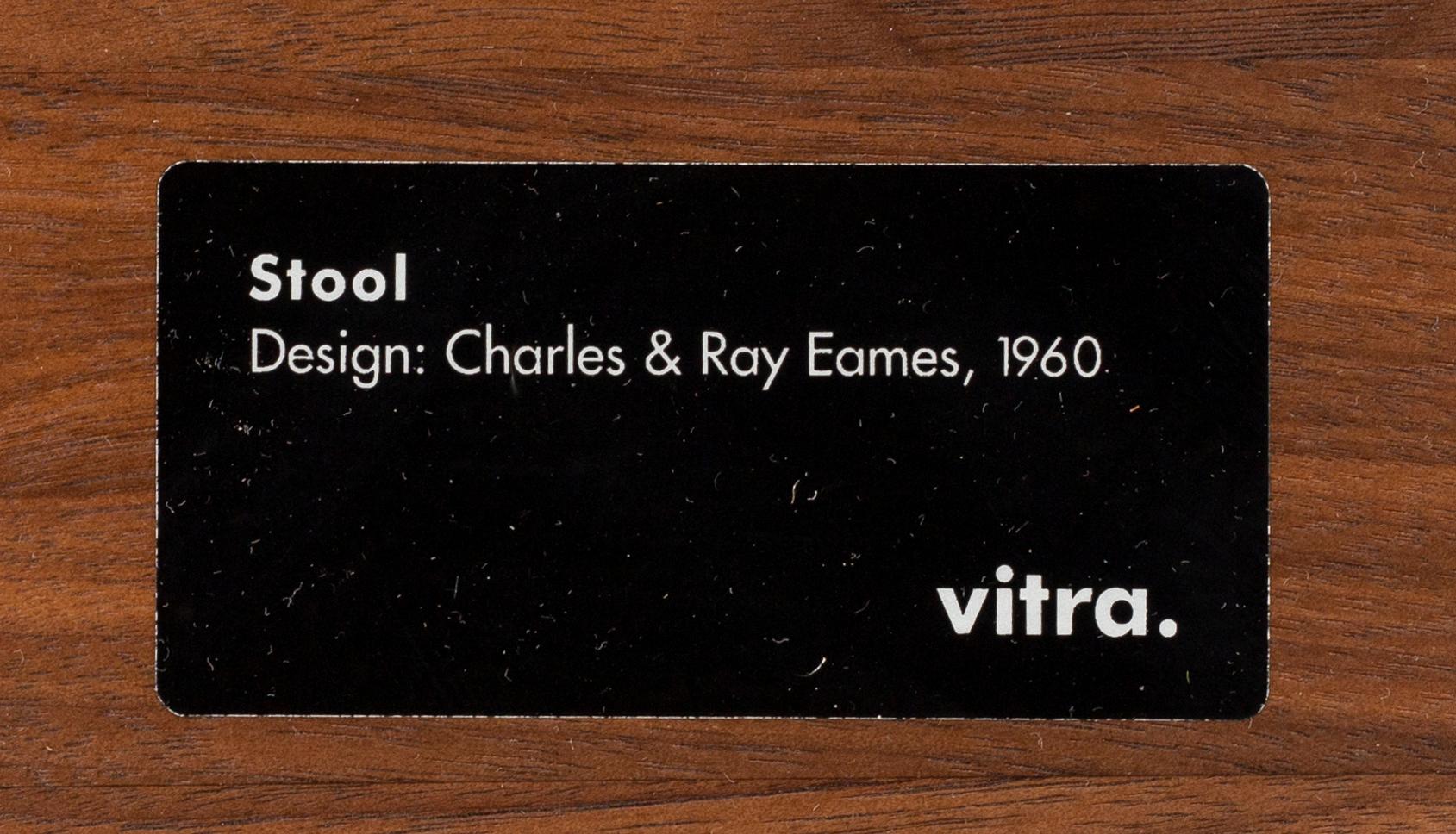 CHARLES AND RAY EAMES, stool.
