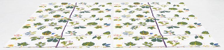 Josef Frank, a pair of curtains, 'US Tree', Svenskt Tenn.
