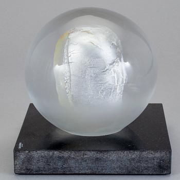 SKULPTUR, glas. Bertil Vallien, Kosta Boda, omkring 2000.