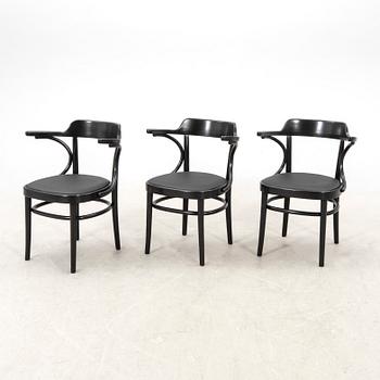 Axel Kandell, karmstolar, 6 st, "Cattelin", Gemla, Diö 1900-talets mitt.