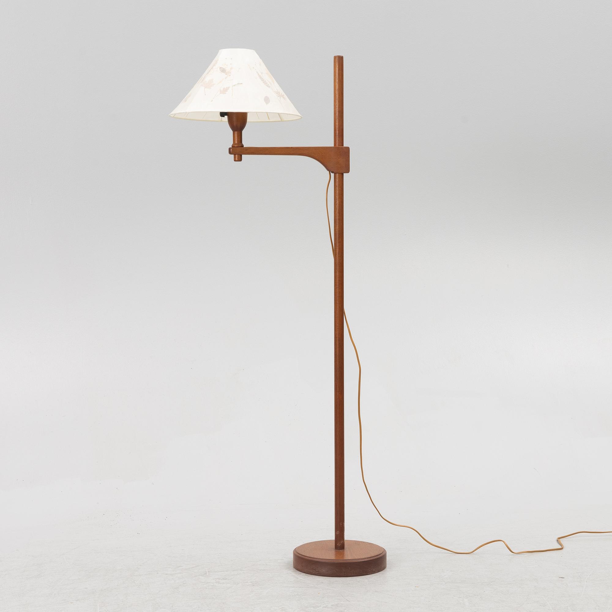 Carl Malmsten, floor lamp, "Staken", second half of the 20th century.