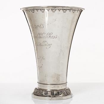 A silver beaker by CF Carlman Stockholm, 1909.