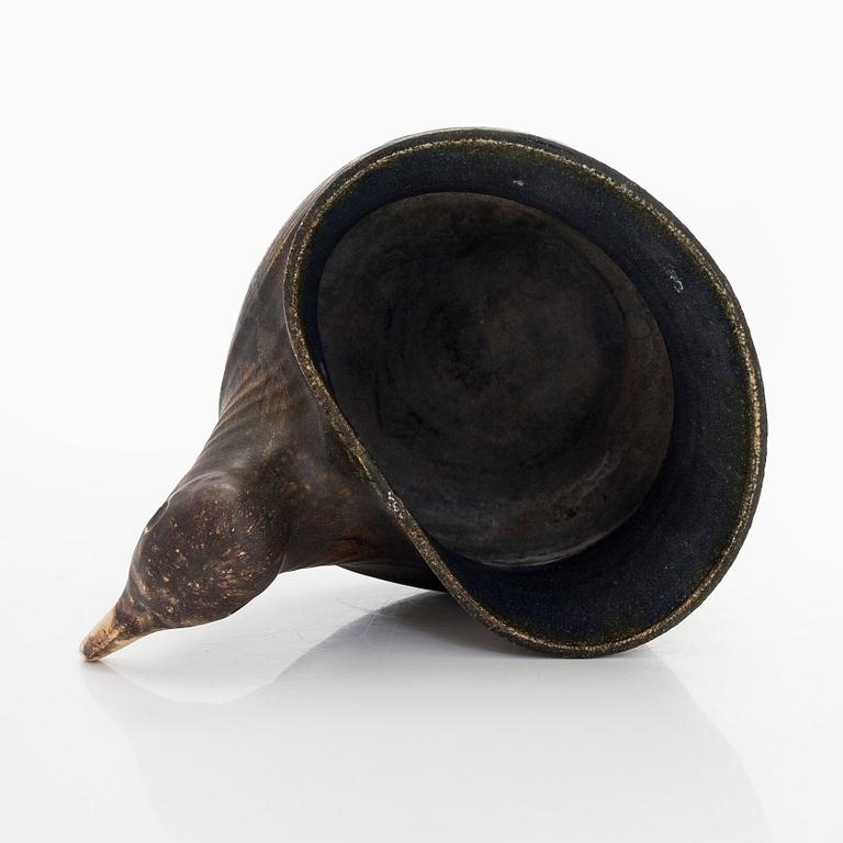 Teemu Luoto, A ceramic sculpture, signed and dated -82.