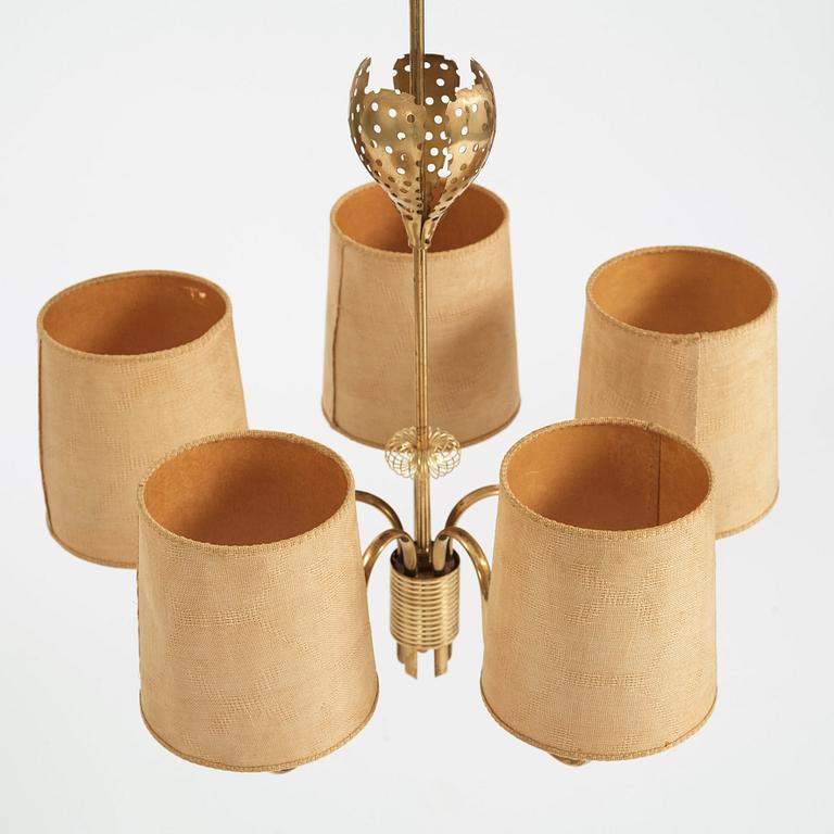 Paavo Tynell, taklampa, modell 9030, Taito 1940-50-tal.