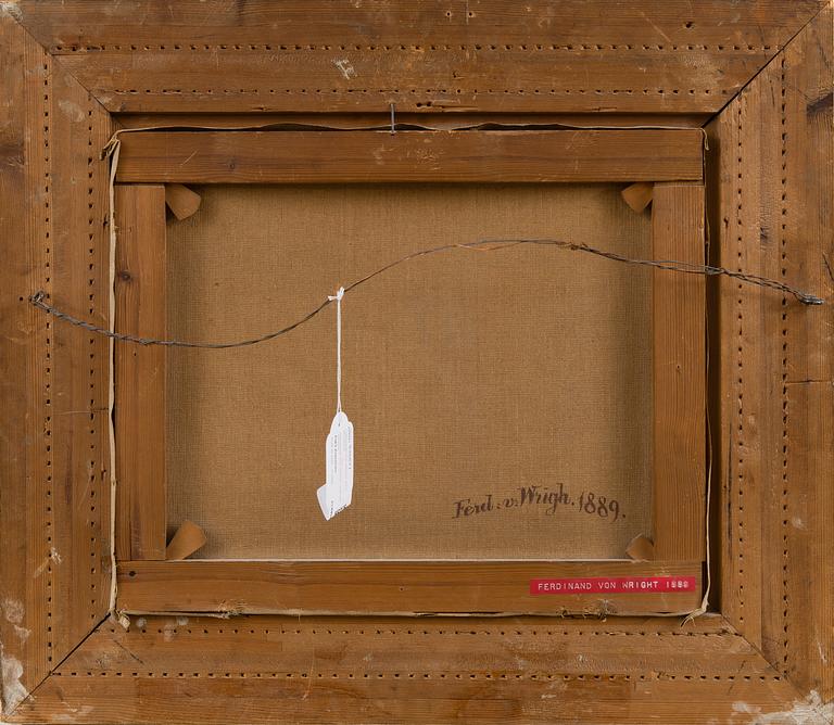 FERDINAND VON WRIGHT, PYYT METSÄSSÄ.