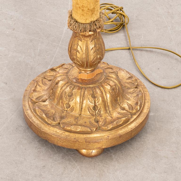 Golvlampa barockstil, Paoletti, Florens Italien 1900-talets mitt.