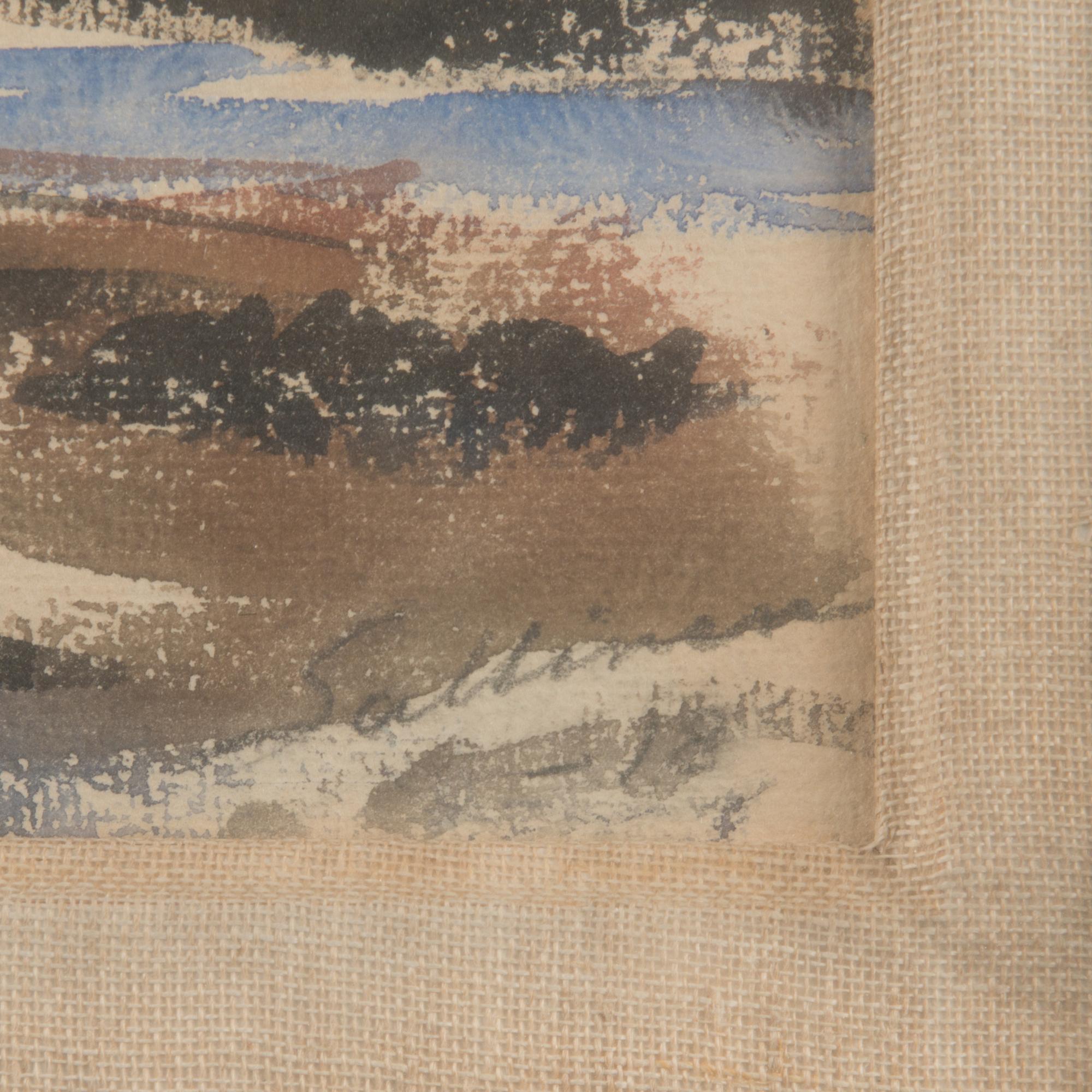 TYKO SALLINEN, water colour, signed and dated -18.