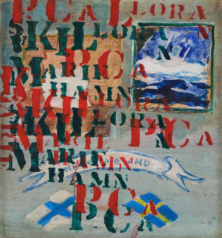 Gösta Werner, Marine theme.