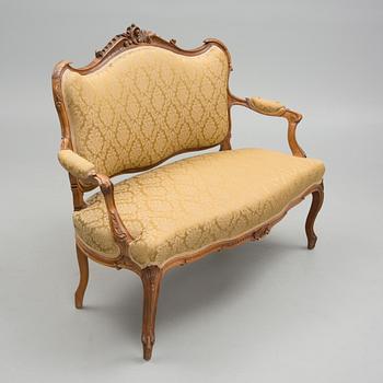 SOFFA, Louis XV-stil, Frankrike 1800-talets slut.