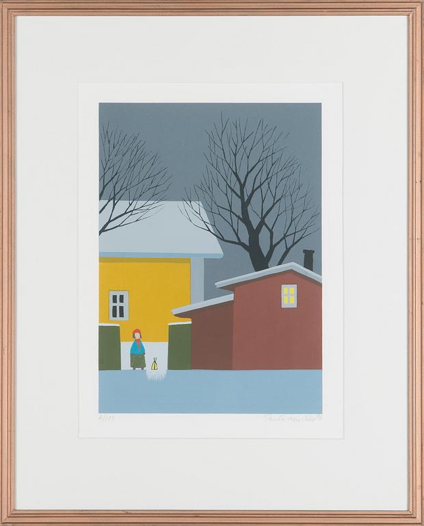 Pentti Koivikko, Winter scene.