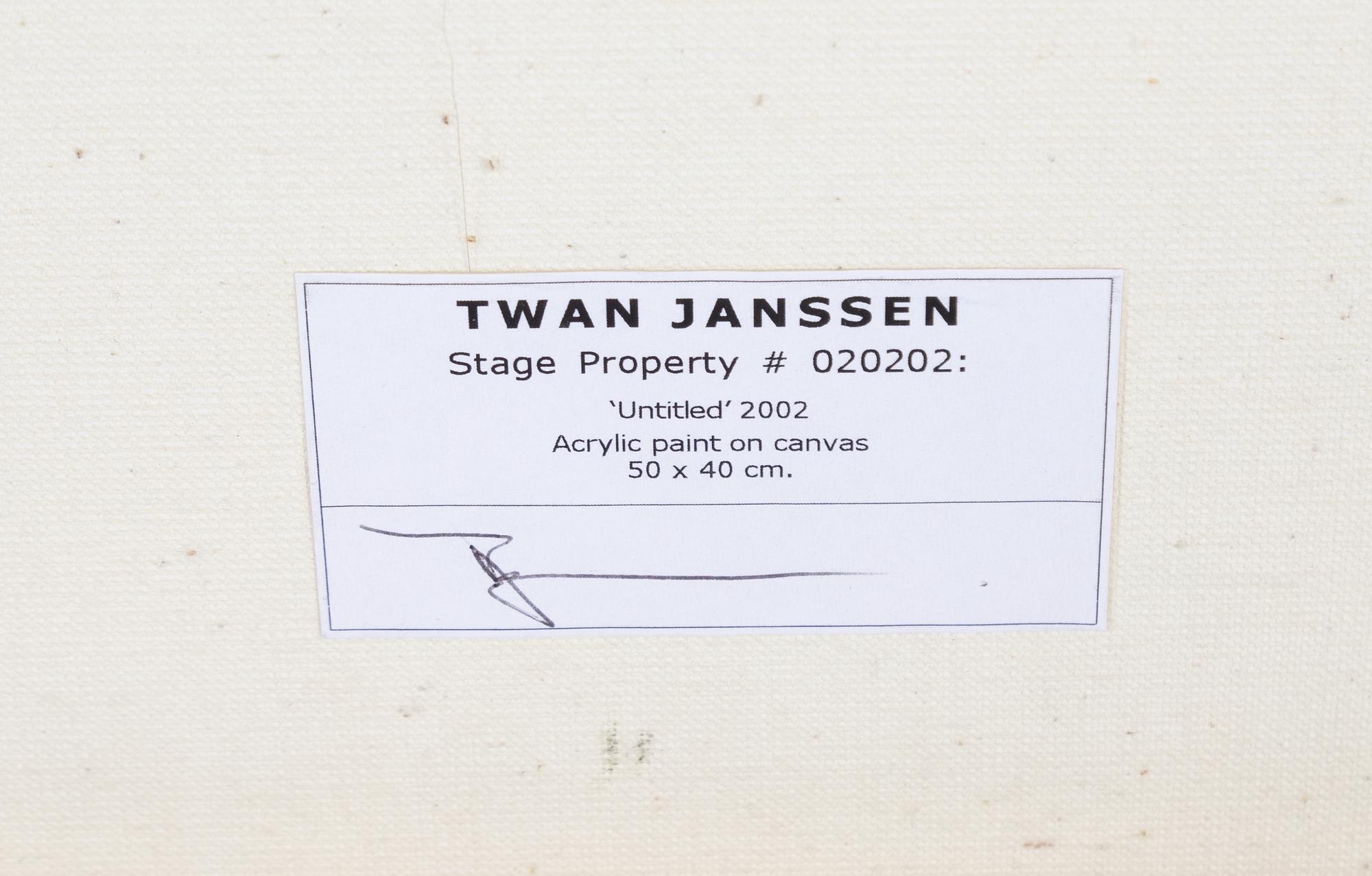 Twan Janssen, Untitled.