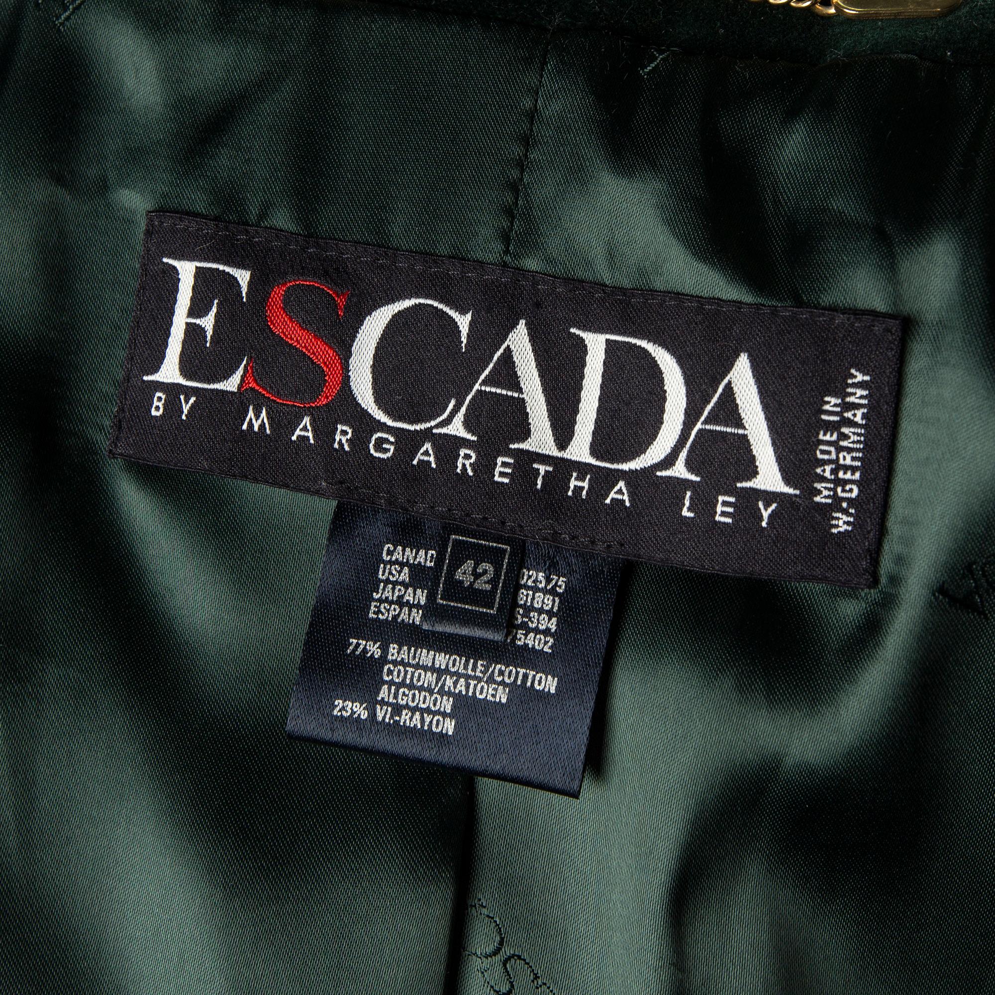 A jacket by ESCADA, in size 42.