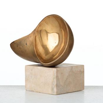Christian Berg, CHRISTIAN BERG, Blasted and polished bronze, Signed C.B. Copy no 3. The motif conceived 1965.