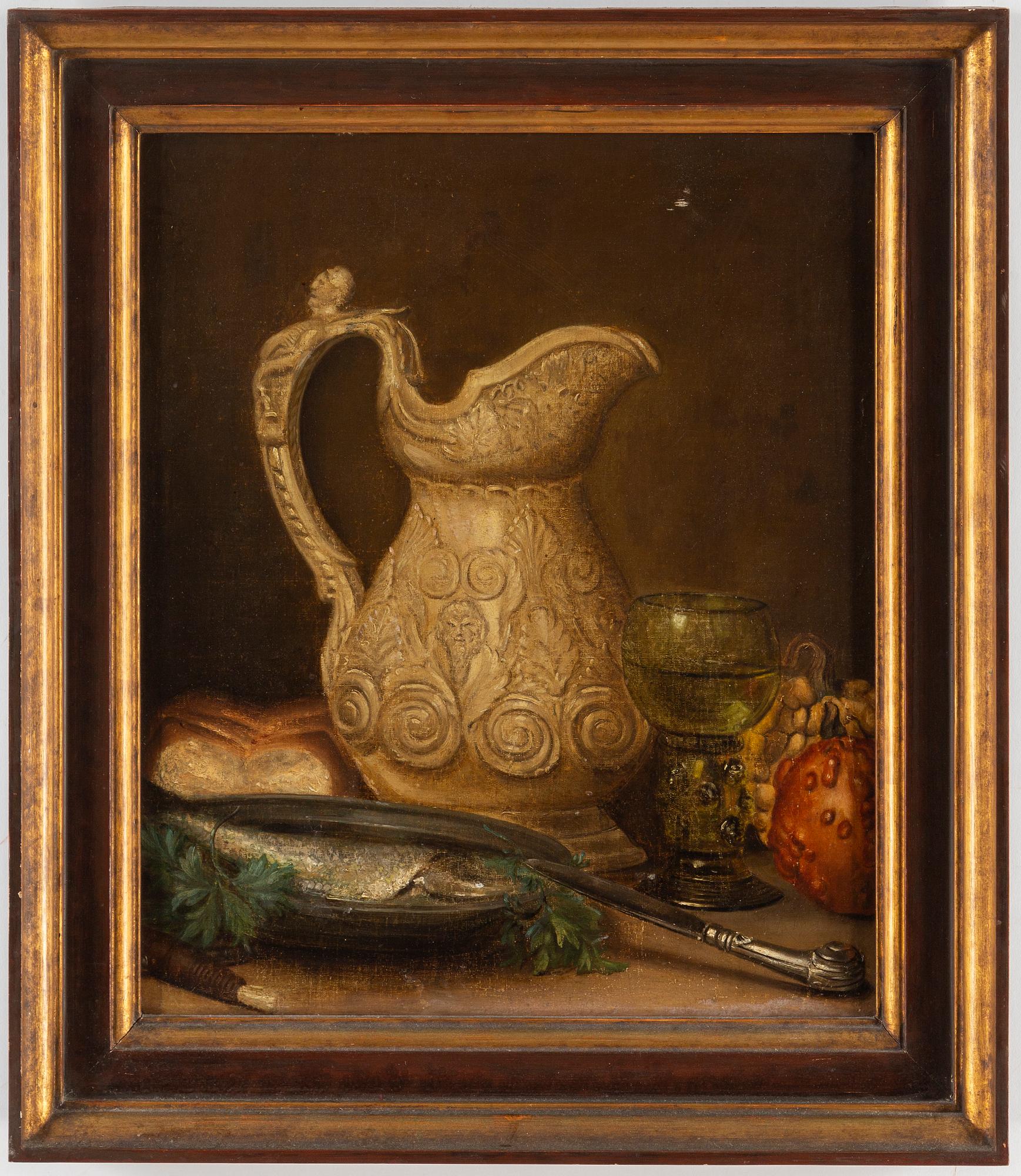 LARS HENNING BOMAN, attributed to, oil on canvas/panel.