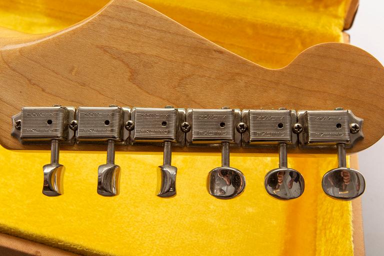 ELGITARR, Fender Stratocaster, 1965, Sunburst - time capsule condition.