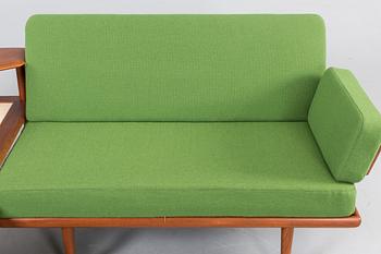 SOFFGRUPP, 3 delar, "Minerva", Peter Hvidt och Orla Mölgaard- Nielsen, France & Son, Danmark, 1950-tal.