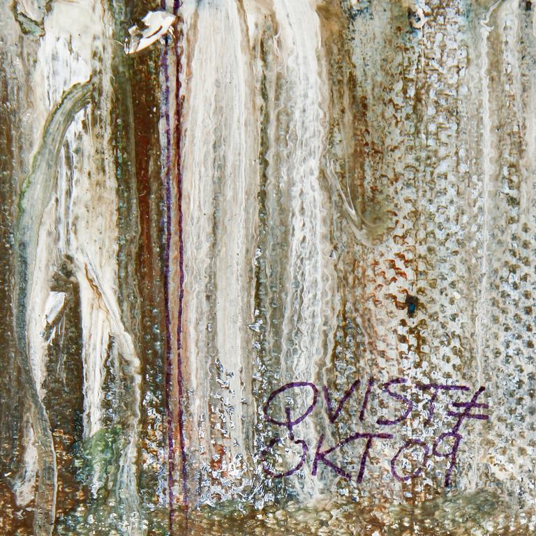 PATRIK QVIST, Olja på duk, signerad och daterad okt -07.