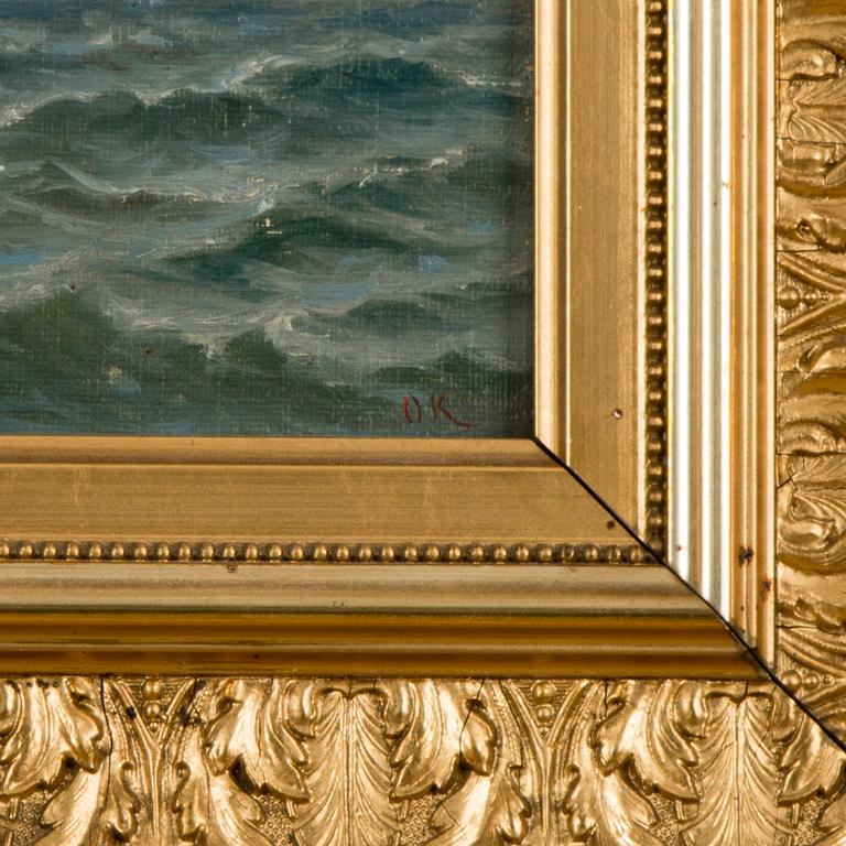 OSCAR KLEINEH, AT SEA.