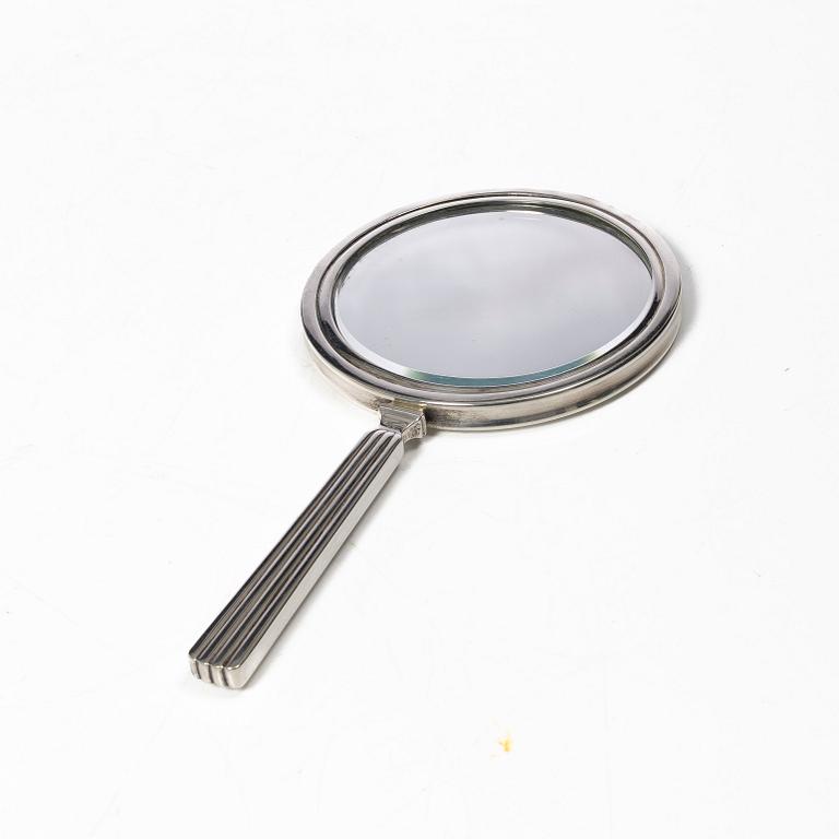 Sigvard Bernadotte, Toilet set, 4 pieces, sterling silver, by Georg Jensen, Denmark 1933-1944. Model no. 278.