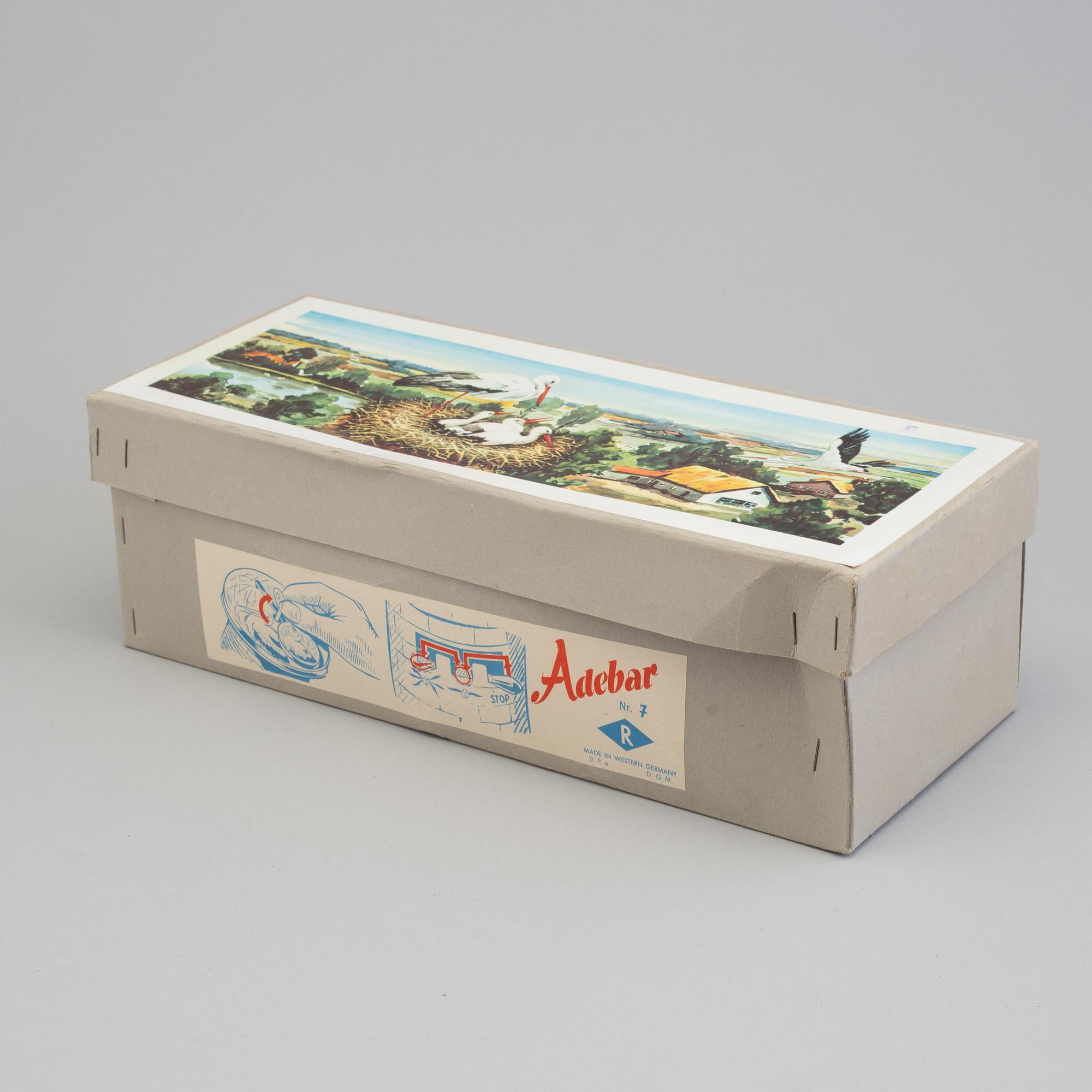 a German tin toy from the middle of the 20th century.