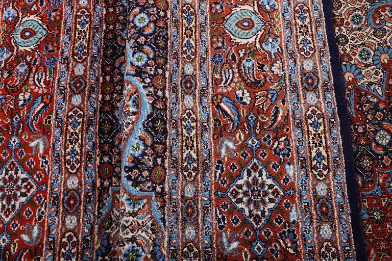 A carpet, Moud, ca 360 x 248 cm.