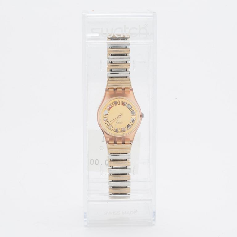 Swatch, Pink Nugget, wristwatch, 25 mm.