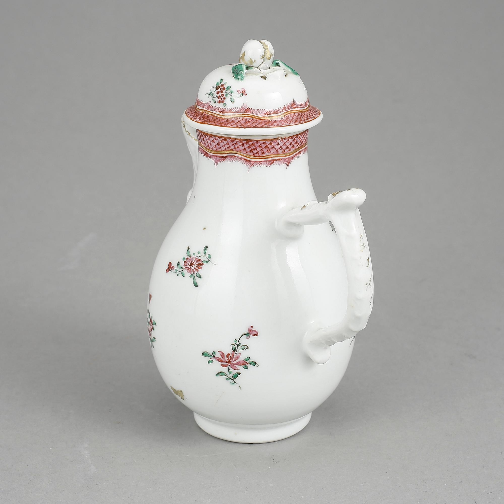 KANNA, porslin, Qingdynastin, Qianlong (1736-95).