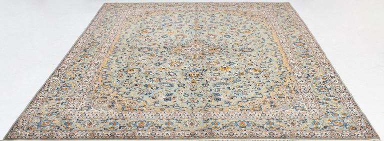 Carpet, Keshan, approx. 440 x 320 cm.