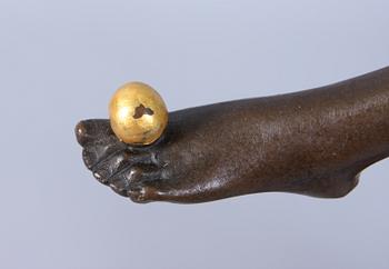 OKÄND KONSTNÄR efter Clair Colinet, skulptur, brons. 2000-tal.