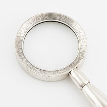 Magnifying glass, Rolex, 137 x 62 mm.