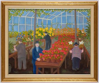 Lennart Jirlow, In the greenhouse.