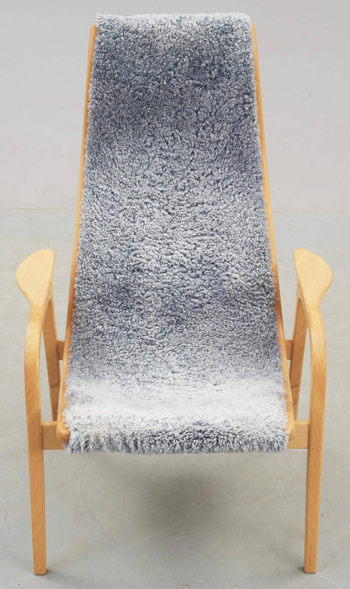 FÅTÖLJ, "Lamino", Yngve Ekström, 1900-talets andra hälft.